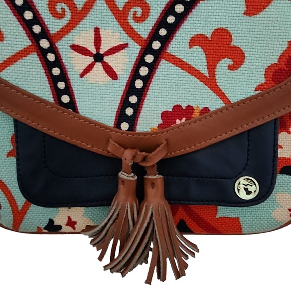 Spartina 449 Wavy Girl Bayley Crossbody Bag Excellent Condition - Picture 2 of 7
